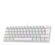 RAMPAGE PLOWER K60 WHITE Blue Switch PLOWERK60-WHITE - 1314859 - zdjęcie 5
